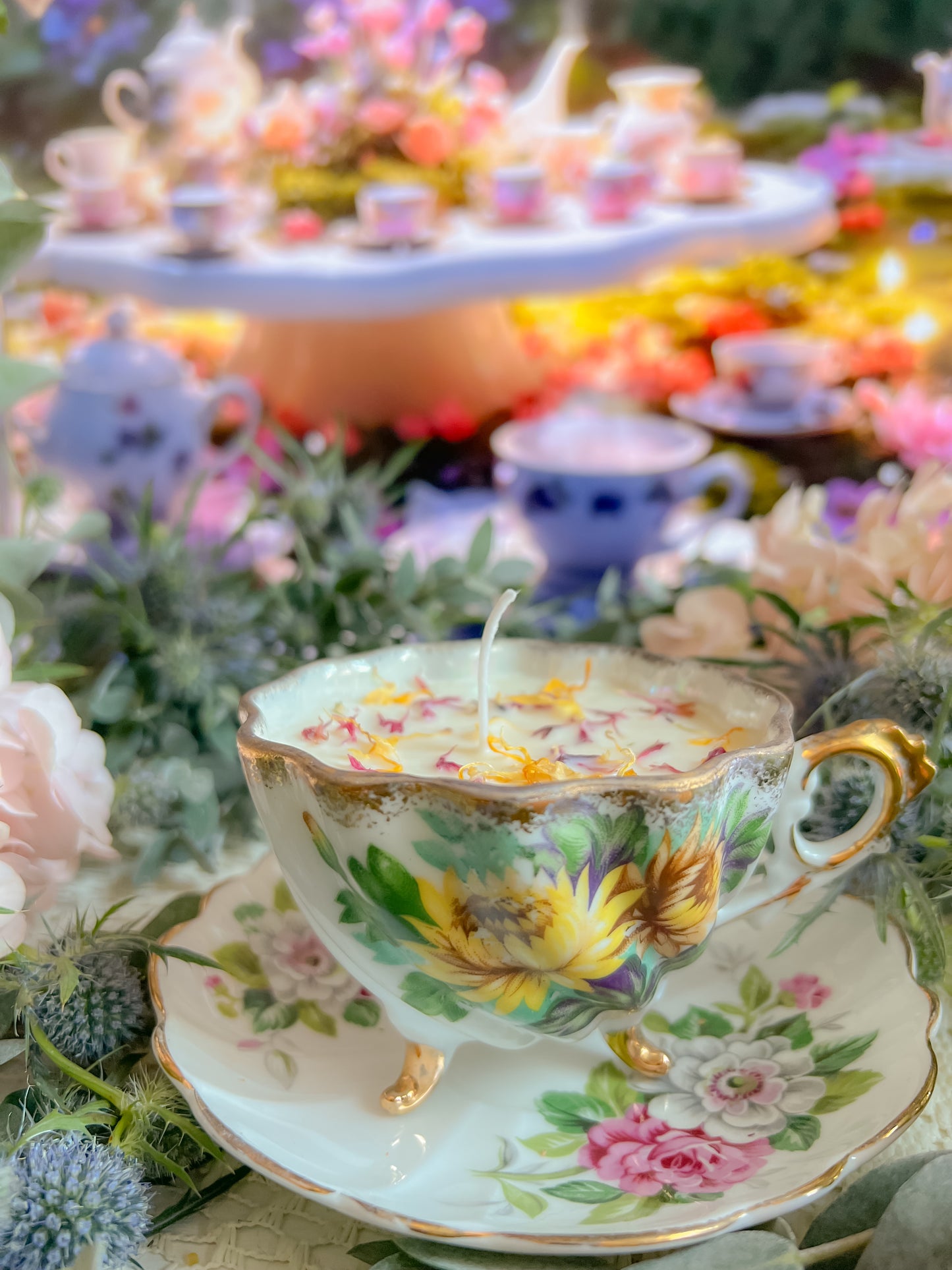 Mad Tea & Moonlight Candle