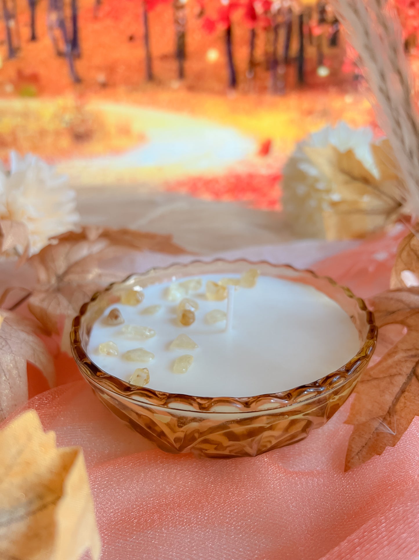 Amber Harvest Crumble Candle