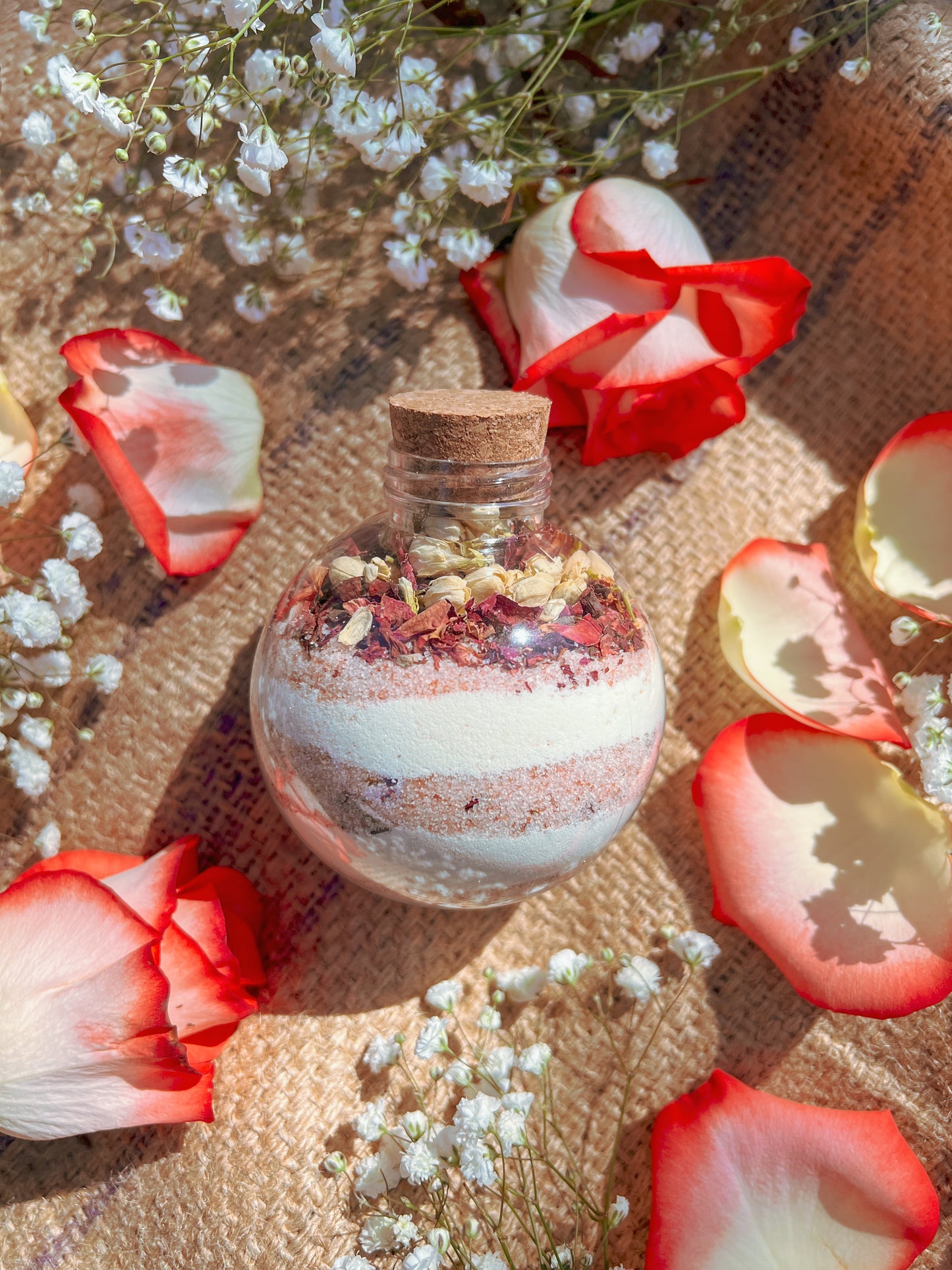 Rose & Jasmine Milk Bath Potion