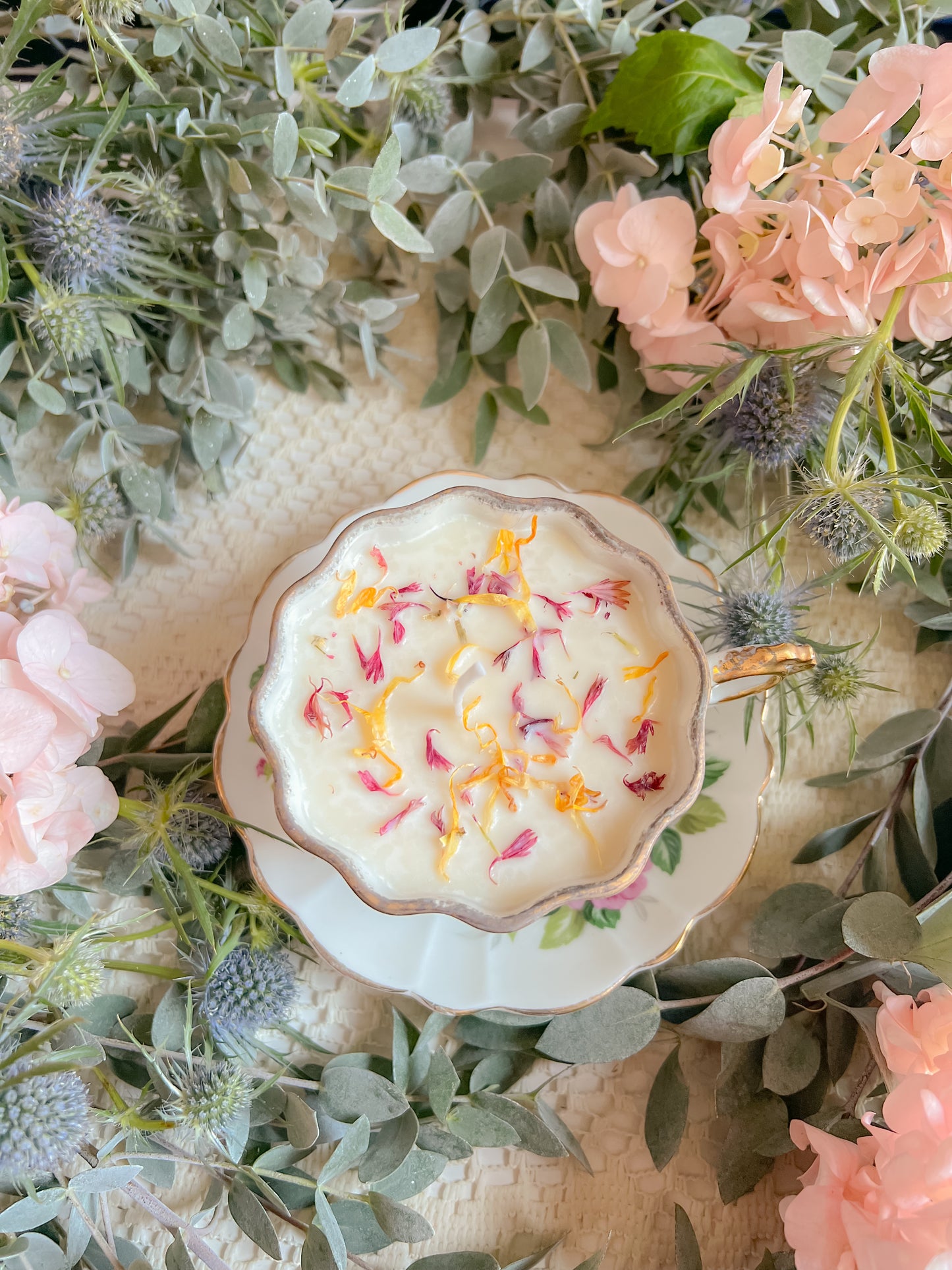 Mad Tea & Moonlight Candle