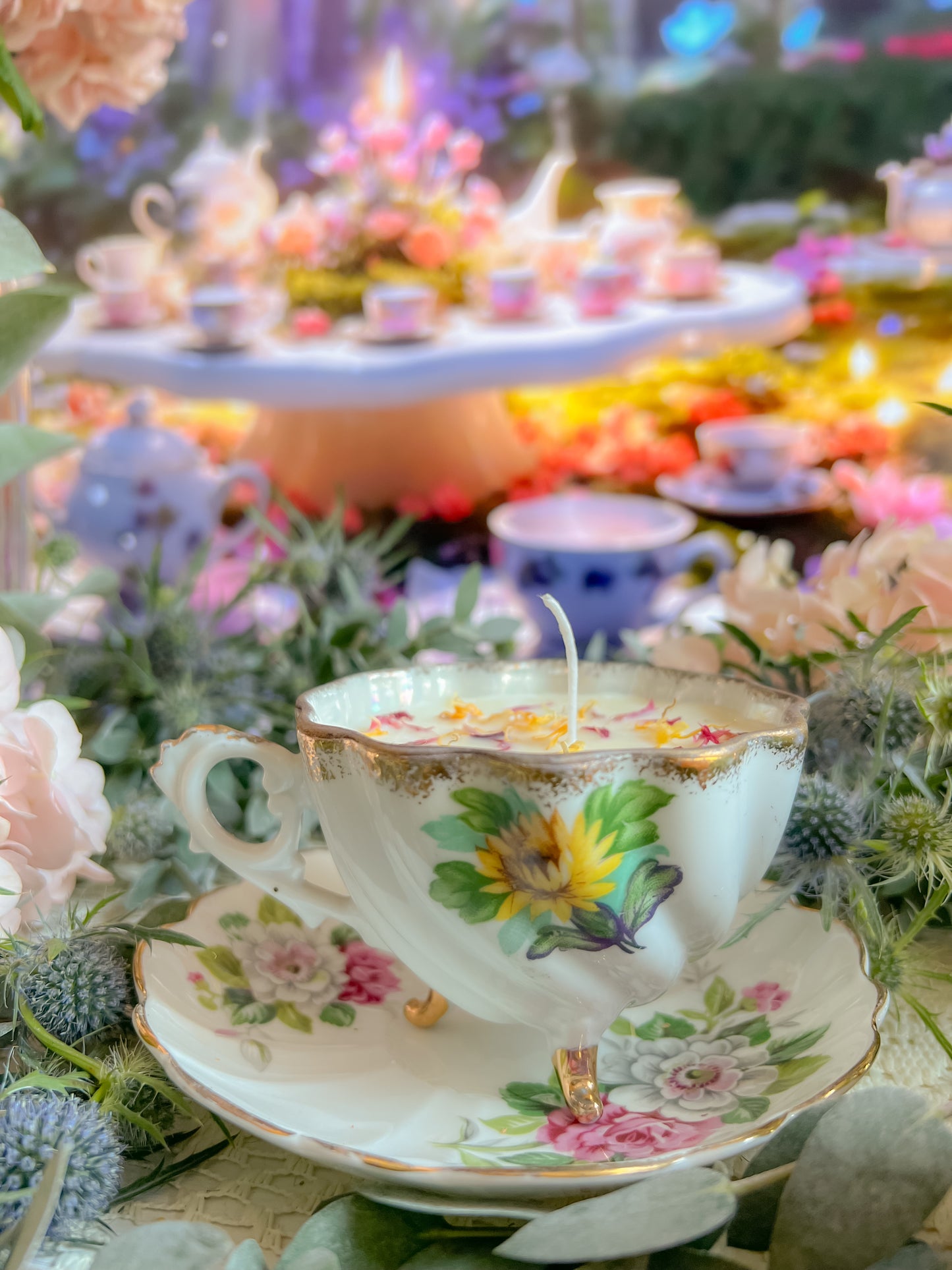 Mad Tea & Moonlight Candle