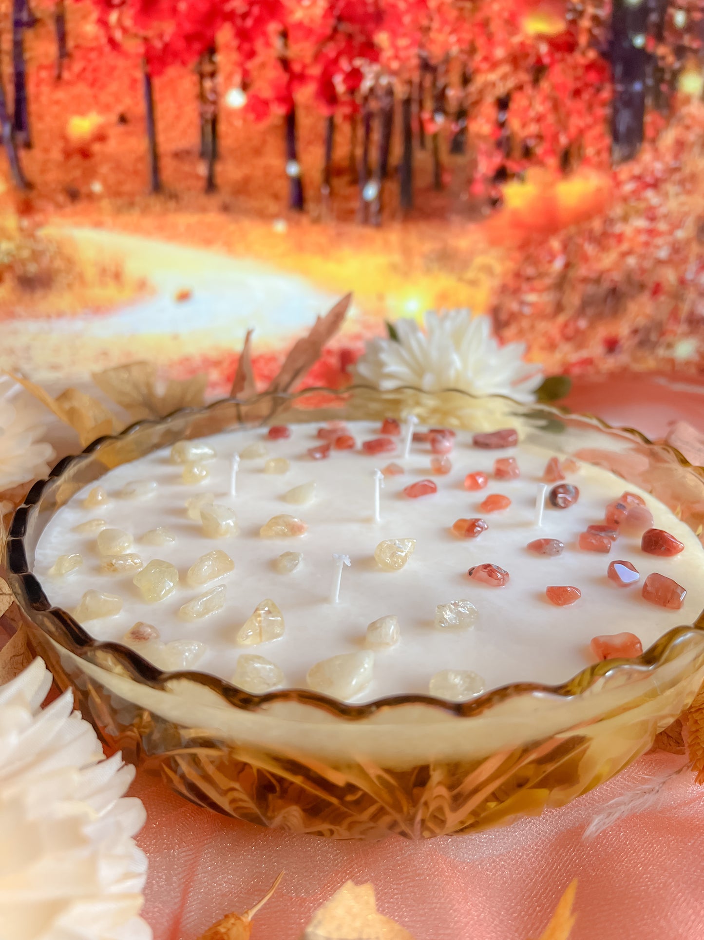 Carnival& Pumpkin Glow Candle