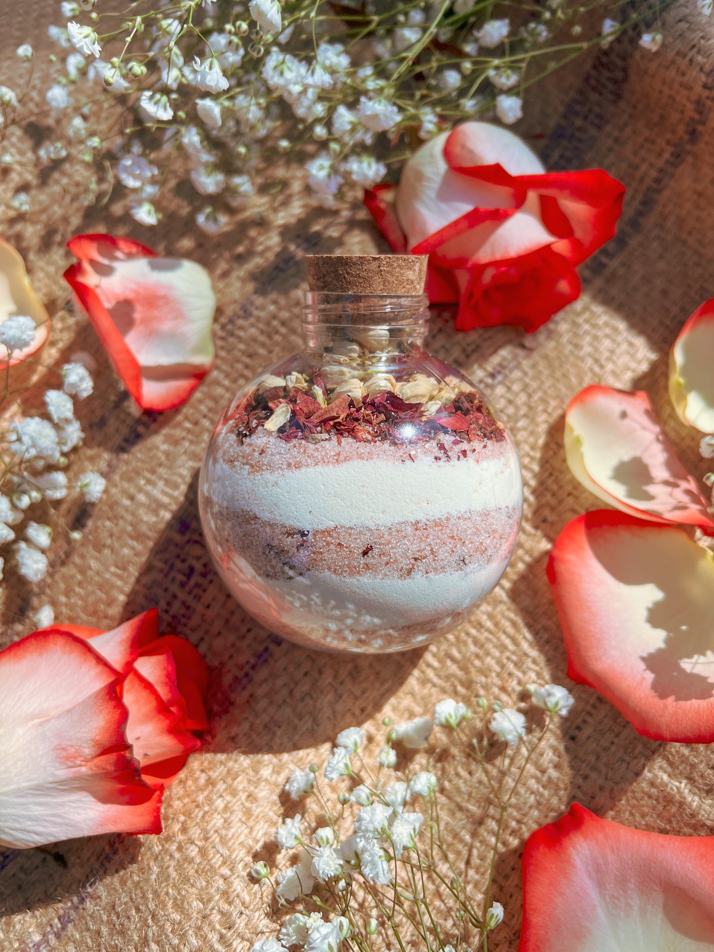 Rose & Jasmine Milk Bath Potion