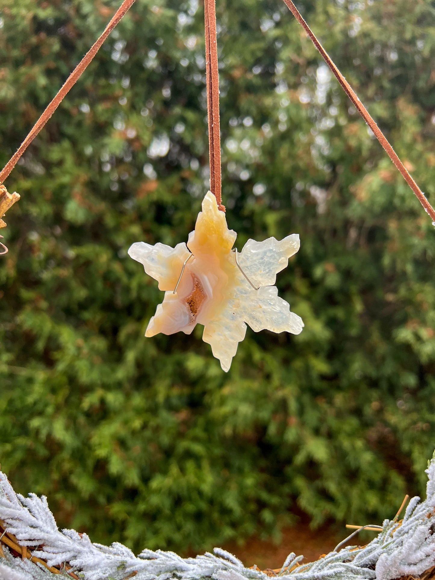 Frosted Phases Wreath