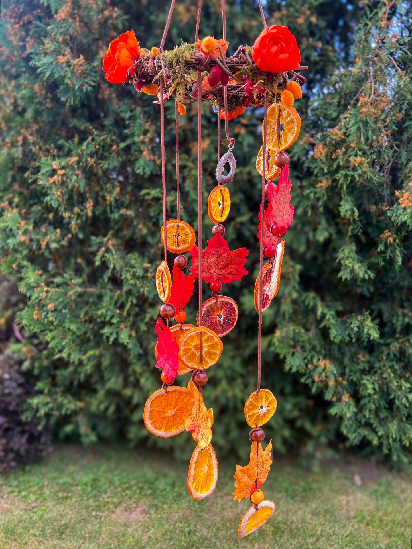 Maple Moon Suncatcher
