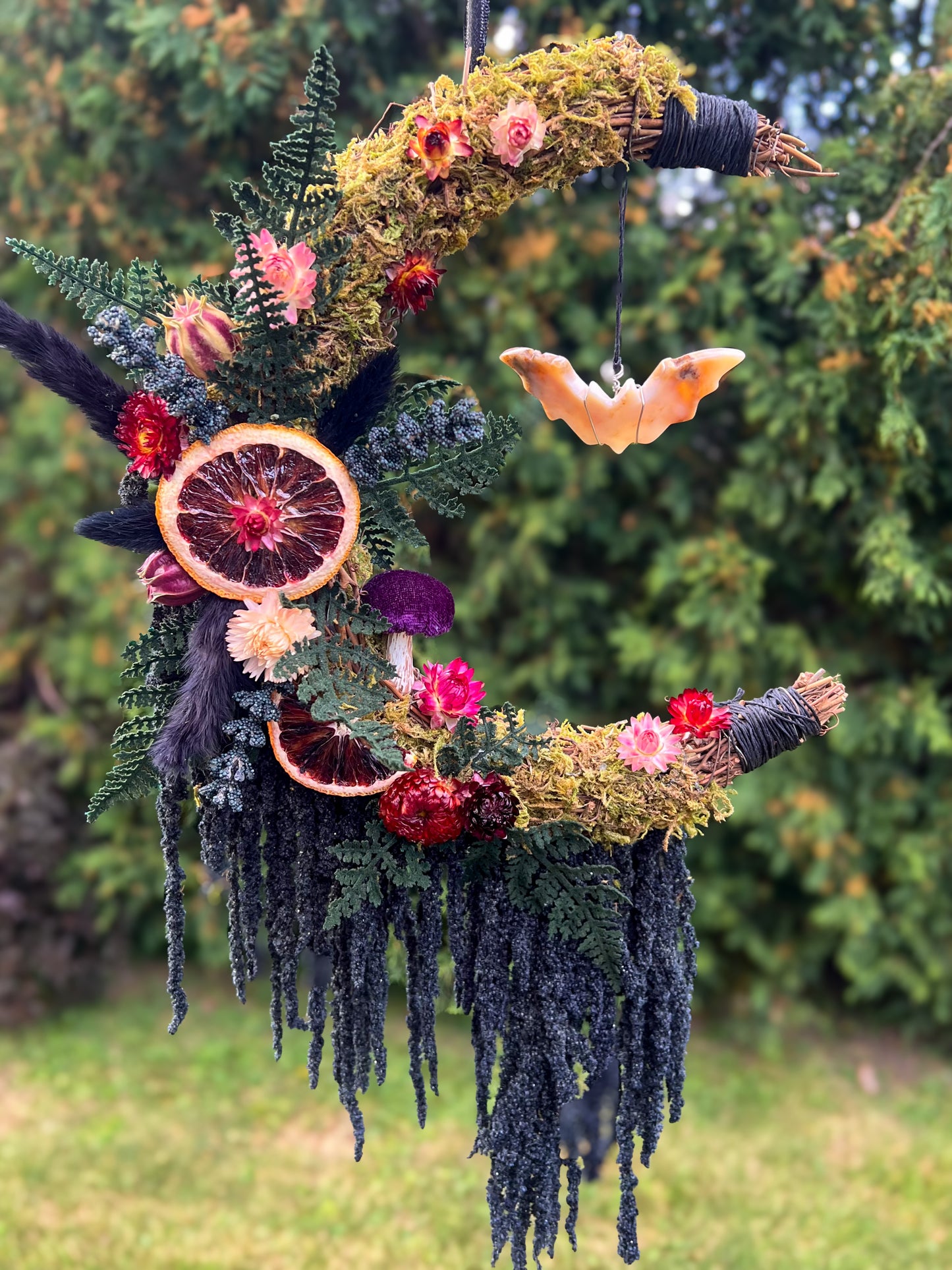 Midnight Orchard Wreath