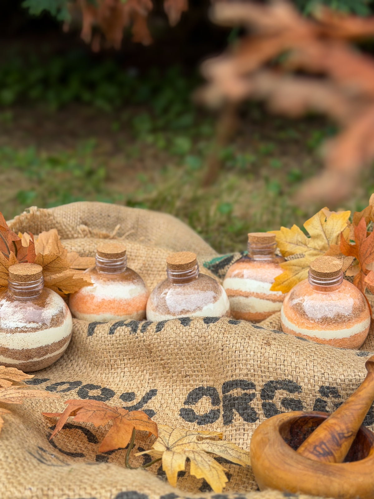 Pumpkin Spice Latte Bath Potion