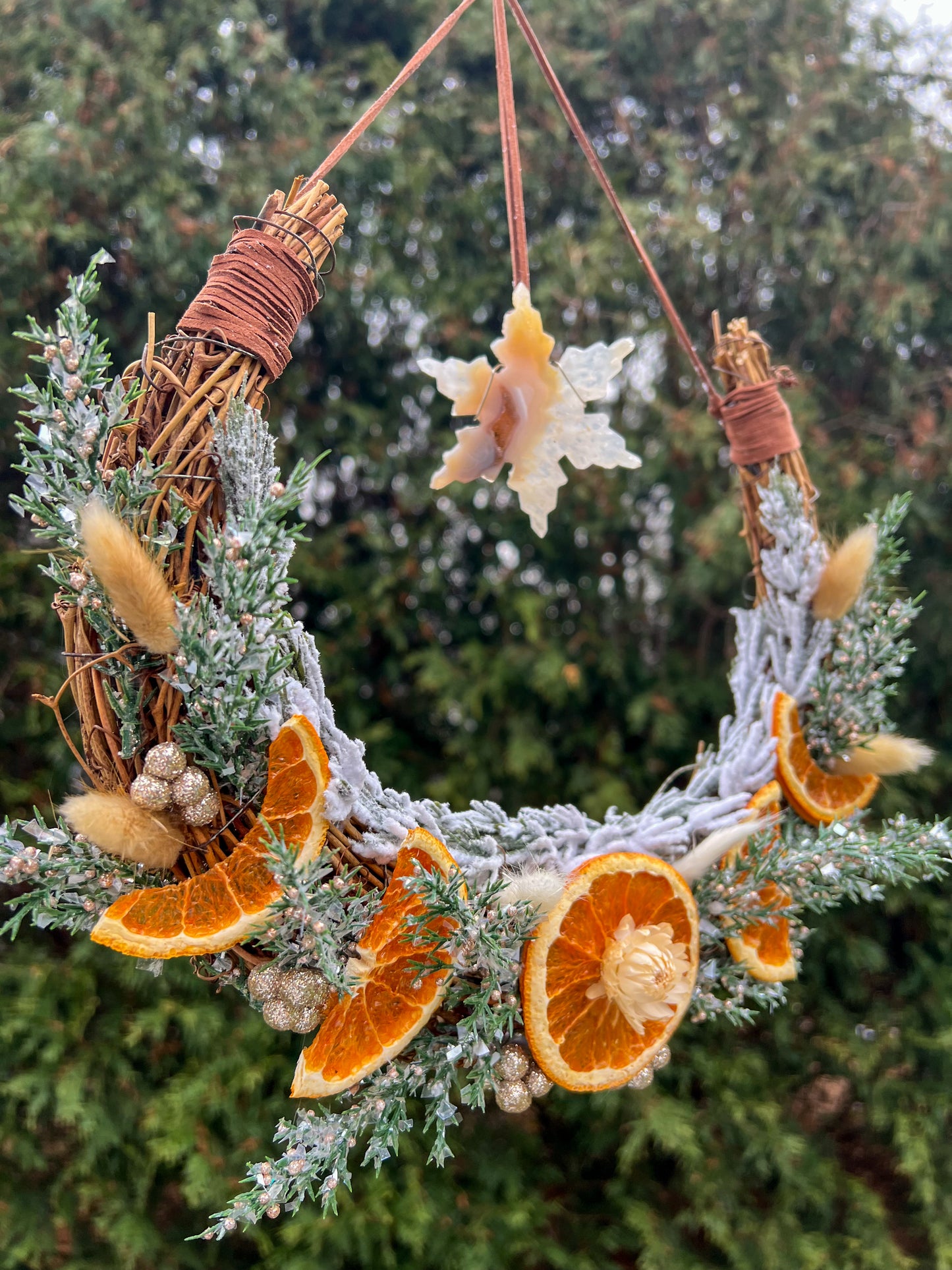 Frosted Phases Wreath