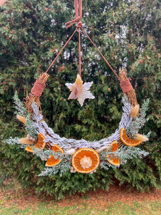 Frosted Phases Wreath