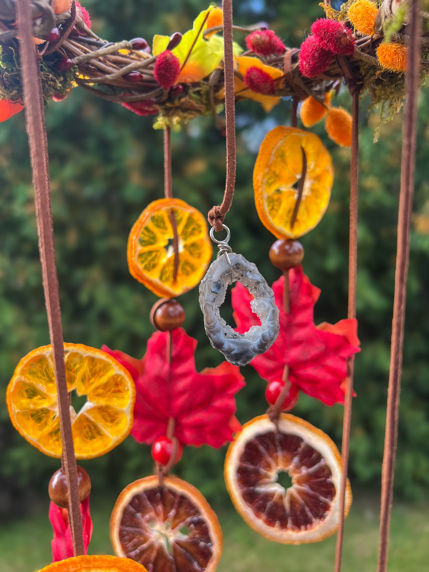 Maple Moon Suncatcher