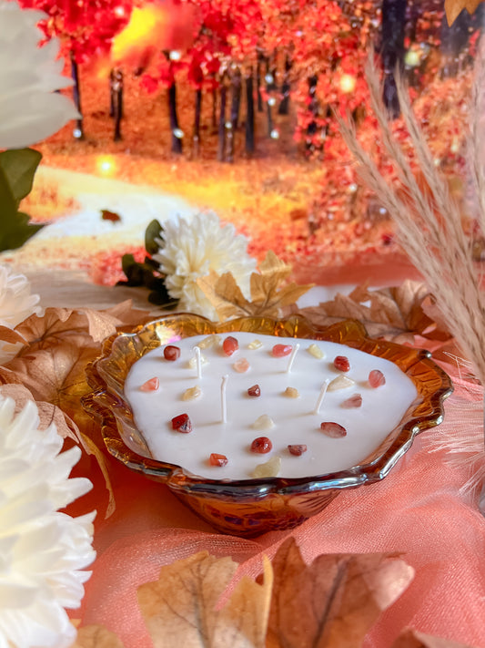 Golden Orchard Glow Candle