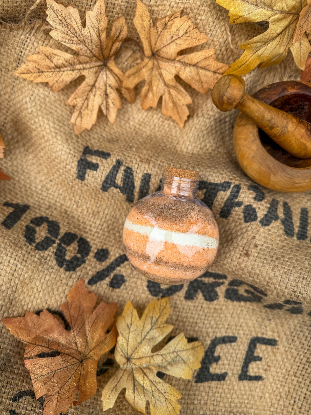 Pumpkin Spice Latte Bath Potion