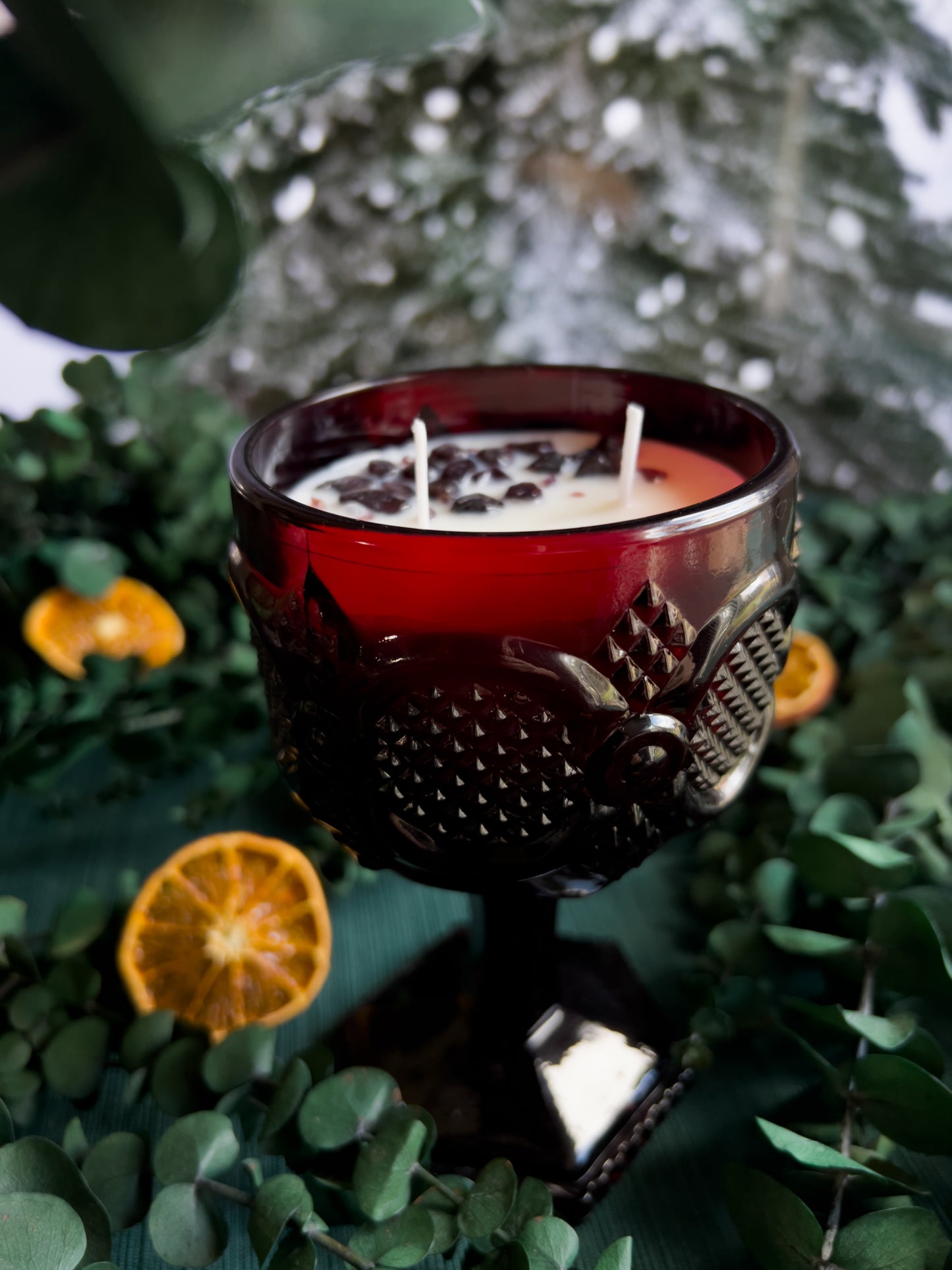 Hot Buttered Rum Candle~ Goblet