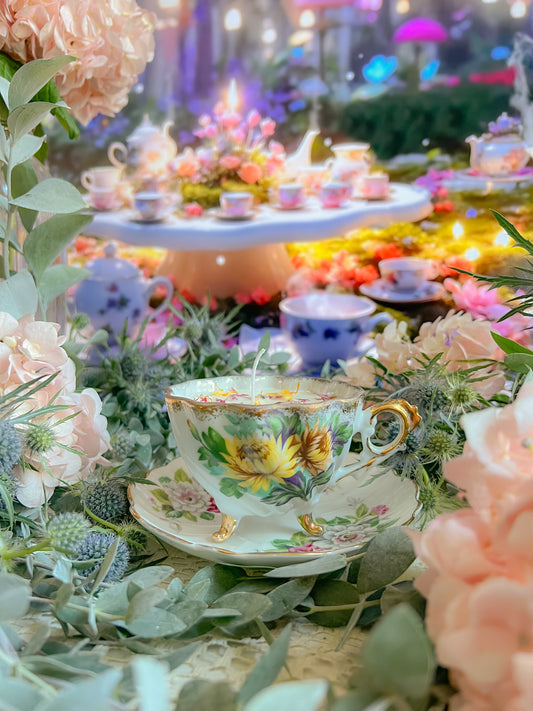 Mad Tea & Moonlight Candle