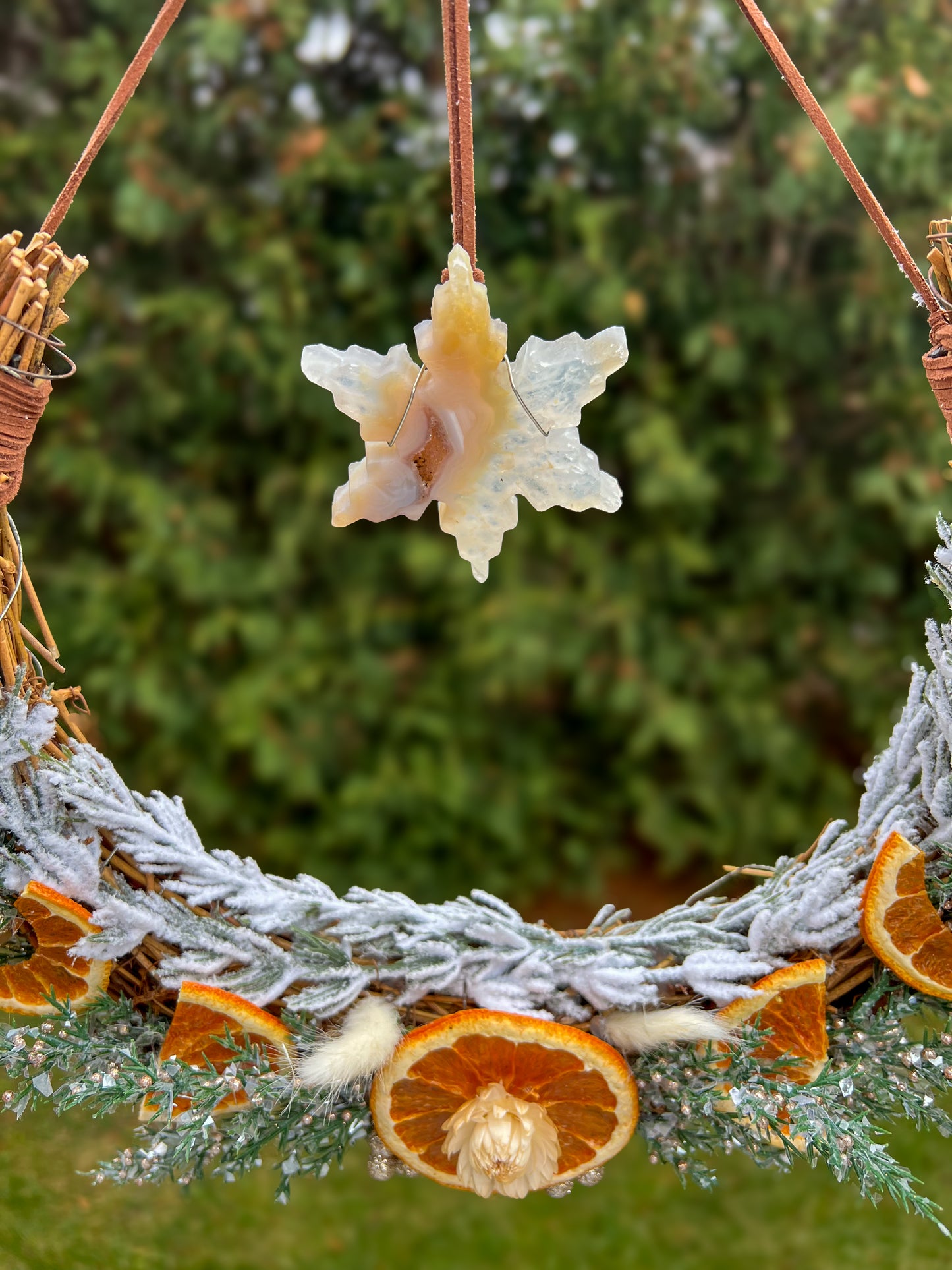Frosted Phases Wreath