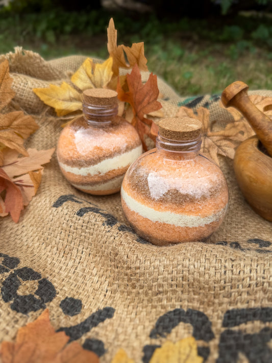 Pumpkin Spice Latte Bath Potion