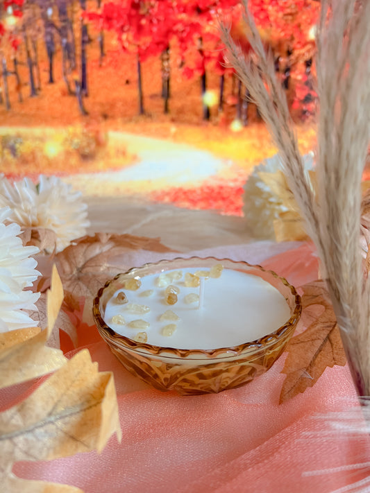 Amber Harvest Crumble Candle