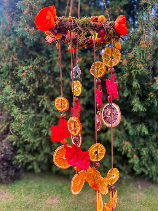 Maple Moon Suncatcher
