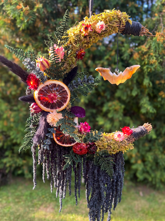 Midnight Orchard Wreath