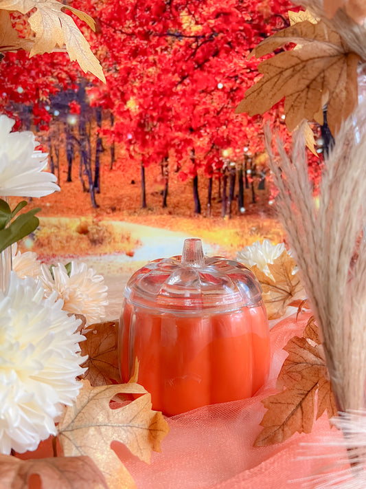 Autumn Leaves & Pie Candle