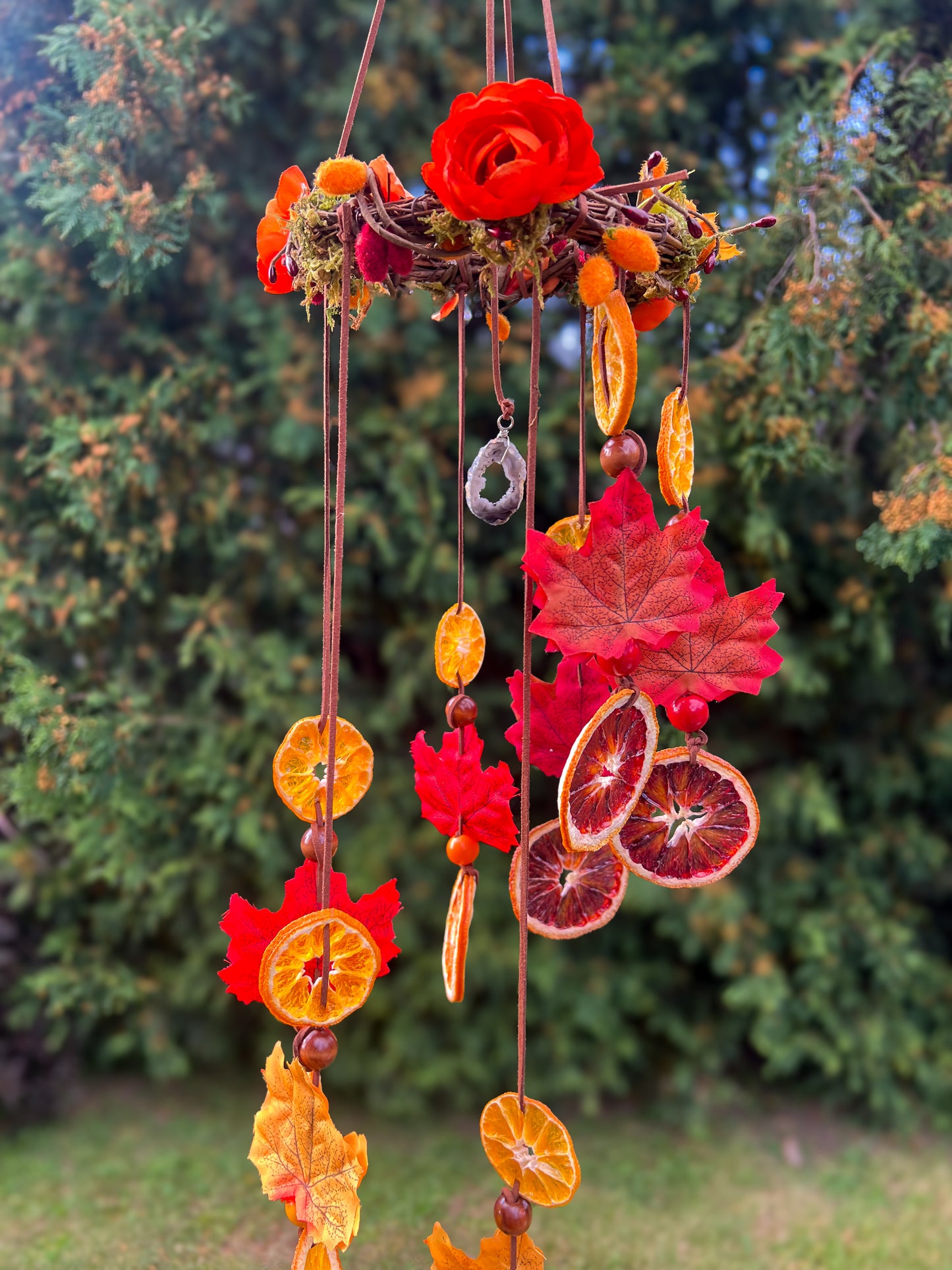 Maple Moon Suncatcher