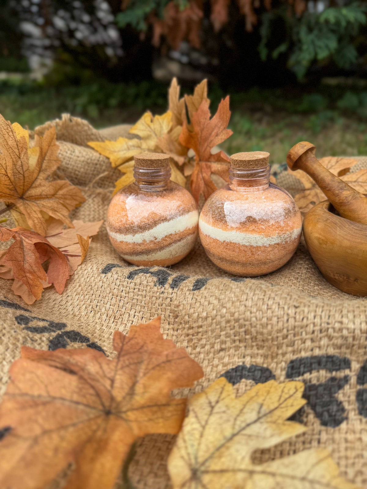 Pumpkin Spice Latte Bath Potion