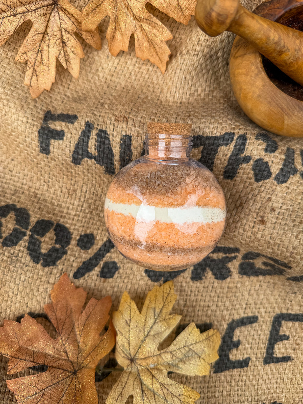 Pumpkin Spice Latte Bath Potion